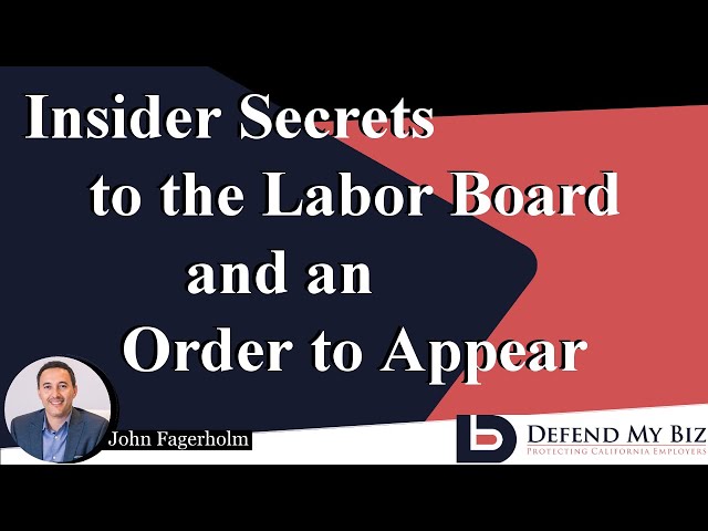 The Dynamex Drama Is Spreading to the Labor Board