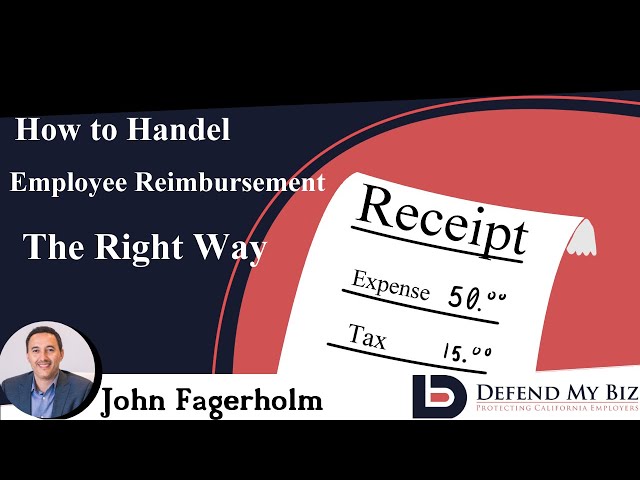 employee reimbursement expenses