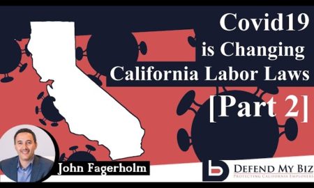 corona virus california employment laws