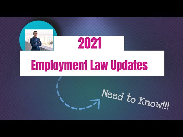 2021 California employment update