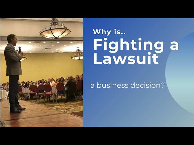 fighting an employee lawsuit