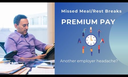 California meal premium pay