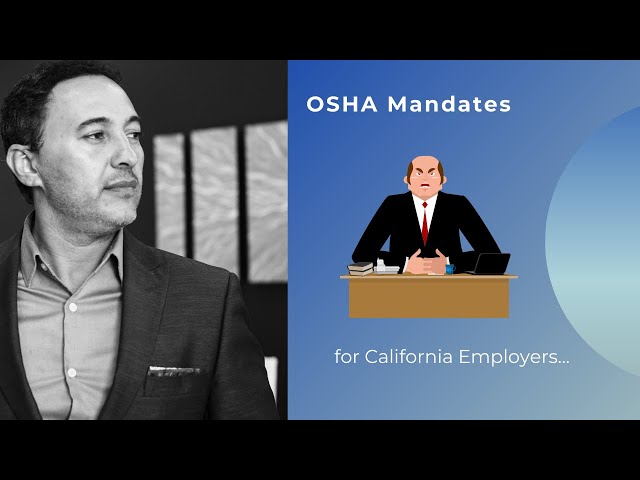 osha madates California employers