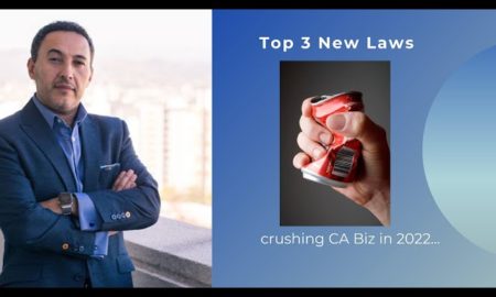 California Employment Laws Coming in 2022